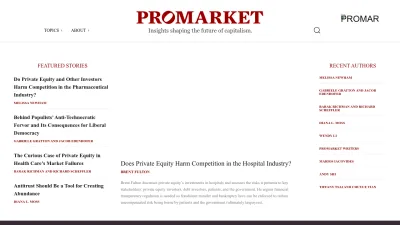 Screenshot of Promarket.org