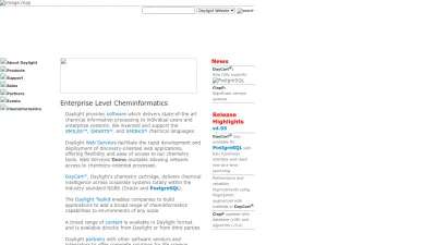 Screenshot of Daylight.com