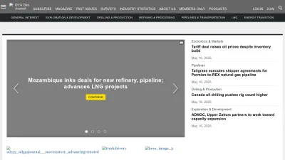 Screenshot of Ogj.com