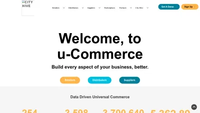 Screenshot of Cityhive.net