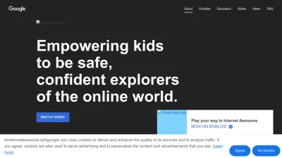 Screenshot of Beinternetawesome.withgoogle.com