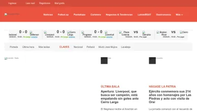 Screenshot of Montevideo.com.uy