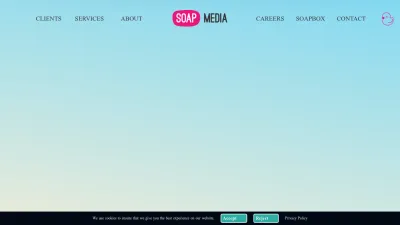 Screenshot of Soapmedia.co.uk
