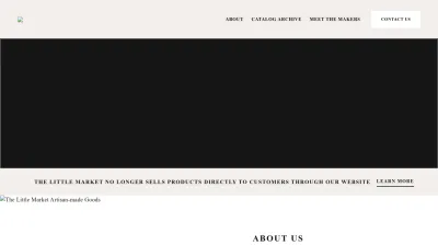 Screenshot of Thelittlemarket.com