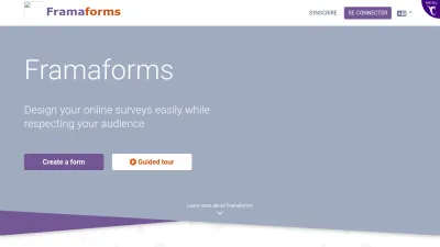 Screenshot of Framaforms.org