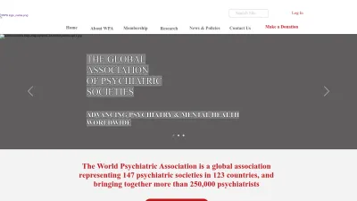 Screenshot of Wpanet.org
