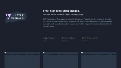 Screenshot of Littlevisuals.co