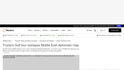 Screenshot of Today.reuters.com