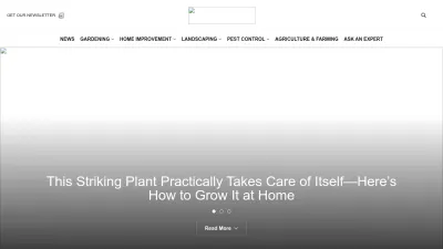 Screenshot preview of dengarden.com
