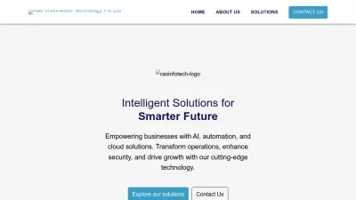 Screenshot of Raoinformationtechnology.com
