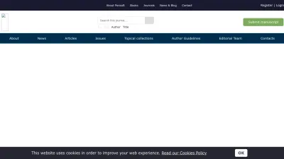 Screenshot of Zookeys.pensoft.net
