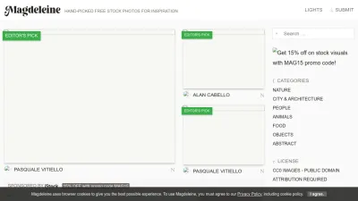 Screenshot of Magdeleine.co