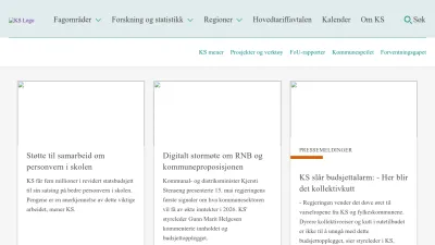Screenshot of Ks.no