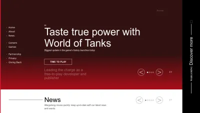 Screenshot of Wargaming.com