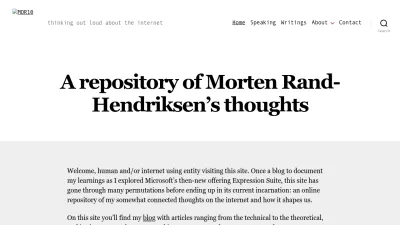 Screenshot of Mor10.com