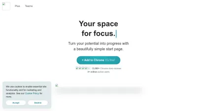 Screenshot of Momentumdash.com