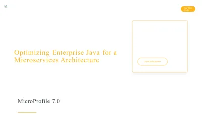 Screenshot of Microprofile.io