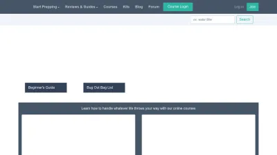 Screenshot of Theprepared.com