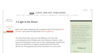 Screenshot of Rootsimple.com