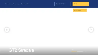 Screenshot of Maserati.com