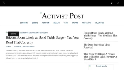 Screenshot of Activistpost.com