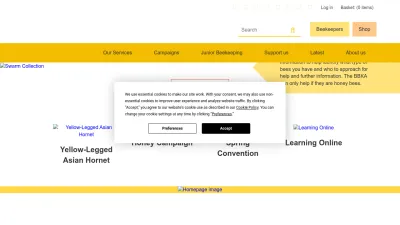 Screenshot preview of bbka.org.uk