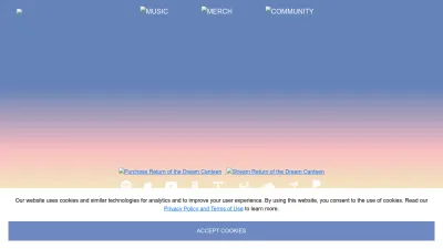 Screenshot of Redhotchilipeppers.com