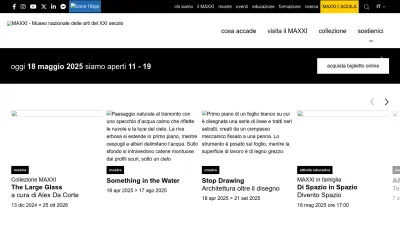Screenshot of Maxxi.art
