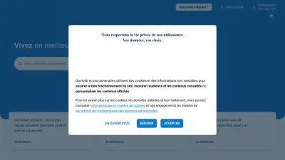 Screenshot of Doctolib.fr