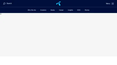 Screenshot of Telenor.com
