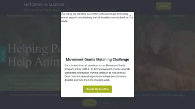 Screenshot preview of animalcharityevaluators.org