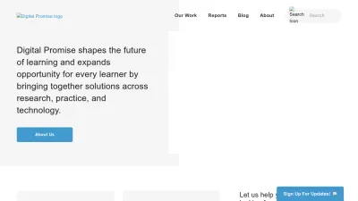 Screenshot of Digitalpromise.org