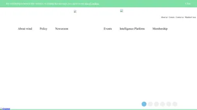 Screenshot of Windeurope.org