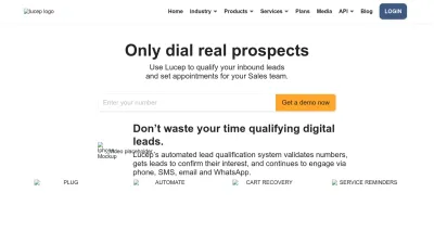 Screenshot of Lucep.com
