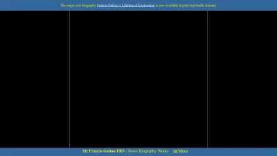 Screenshot preview of galton.org