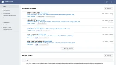 Screenshot of Phabricator.services.mozilla.com
