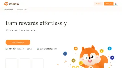 Screenshot preview of coinpayu.com