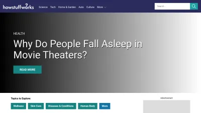 Screenshot of Health.howstuffworks.com