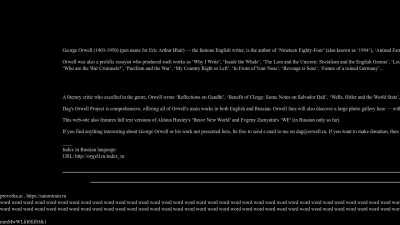 Screenshot of Orwell.ru