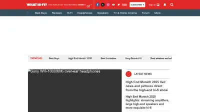 Screenshot preview of whathifi.com