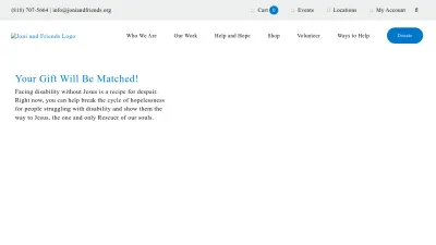 Screenshot of Joniandfriends.org