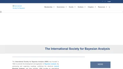 Screenshot of Bayesian.org