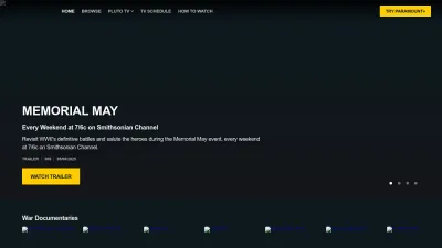 Screenshot of Smithsonianchannel.com