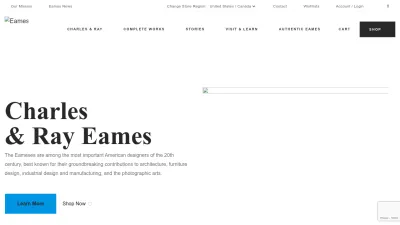 Screenshot of Eamesoffice.com