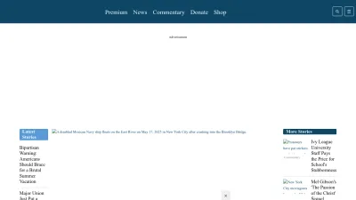 Screenshot preview of westernjournal.com
