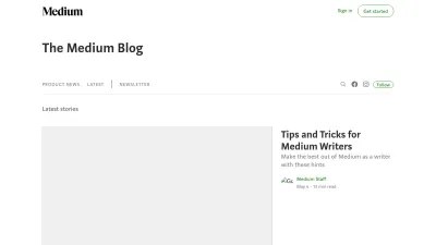 Screenshot of Blog.medium.com