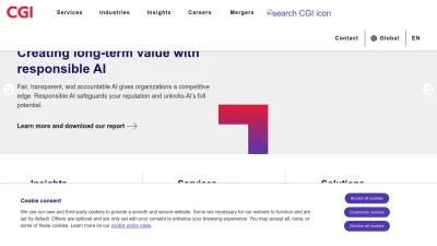 Screenshot of Cgi.com