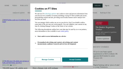 Screenshot of Thebanker.com
