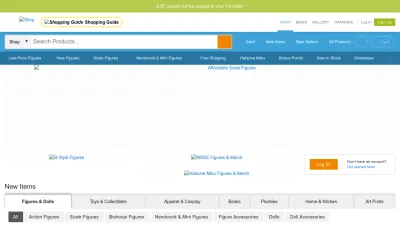 Screenshot of Otakumode.com