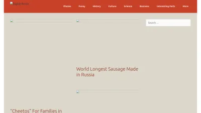 Screenshot of Englishrussia.com